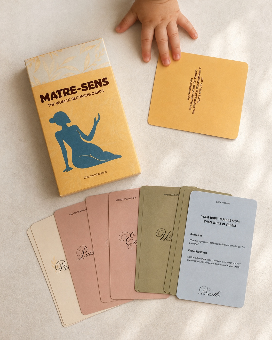 Cartes de réflexion MATRE-SENS aux teintes douces