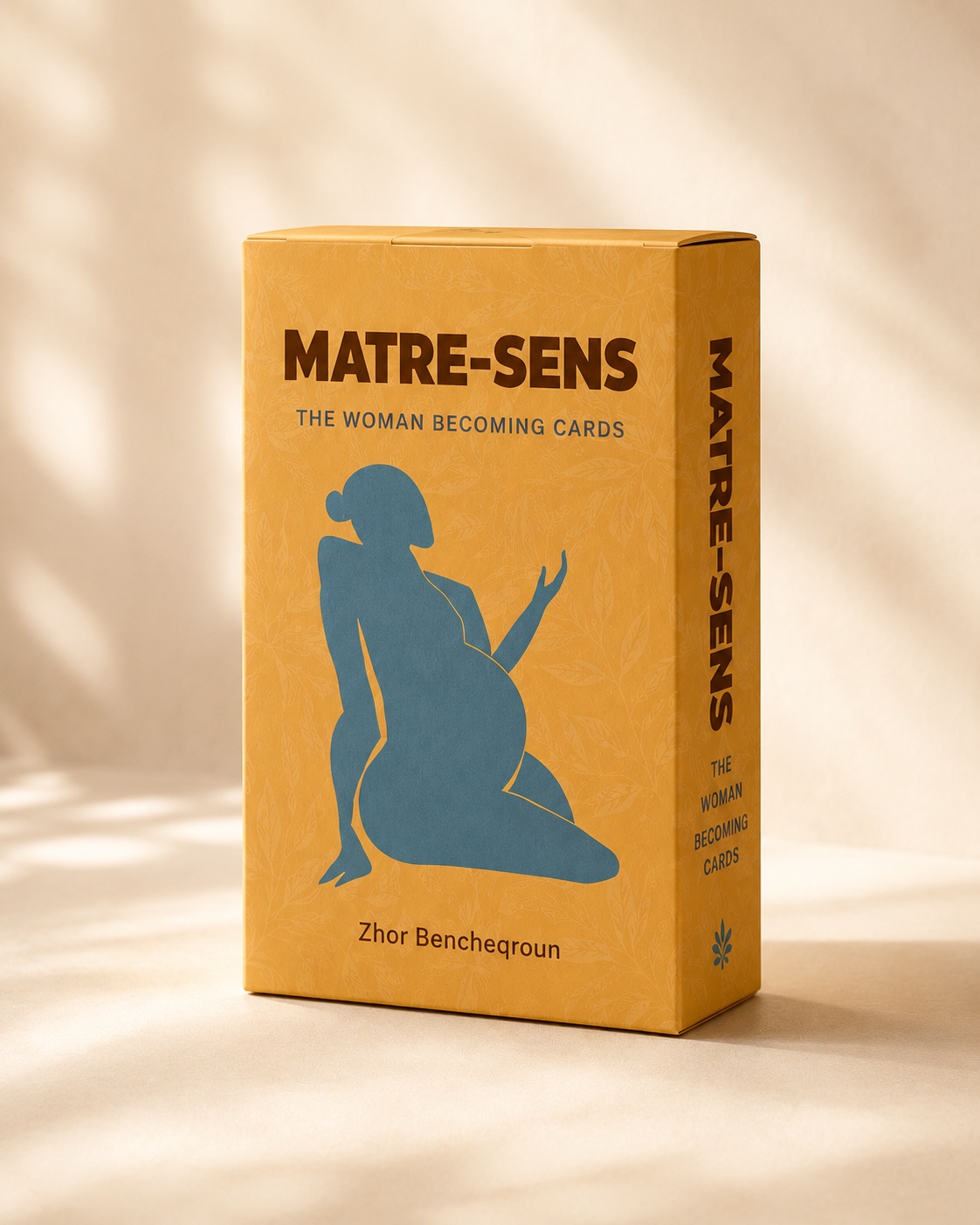 Coffret jaune MATRE-SENS, The Woman Becoming Cards